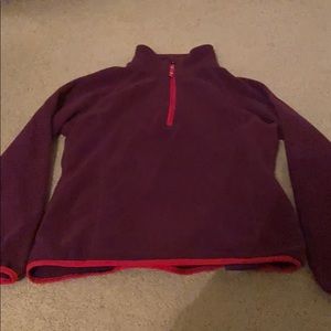 weather proof youth quarter zip fleece